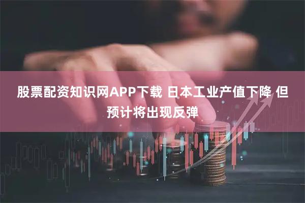 股票配资知识网APP下载 日本工业产值下降 但预计将出现反弹