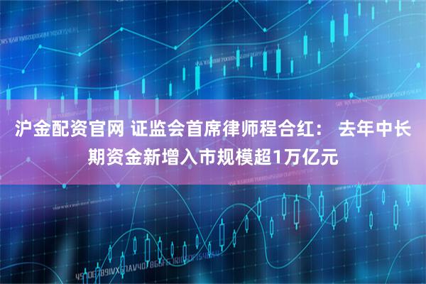 沪金配资官网 证监会首席律师程合红： 去年中长期资金新增入市规模超1万亿元